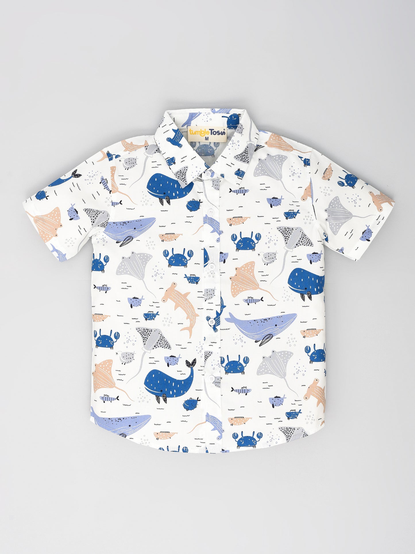 Aquatic Animals Printed Shirt
