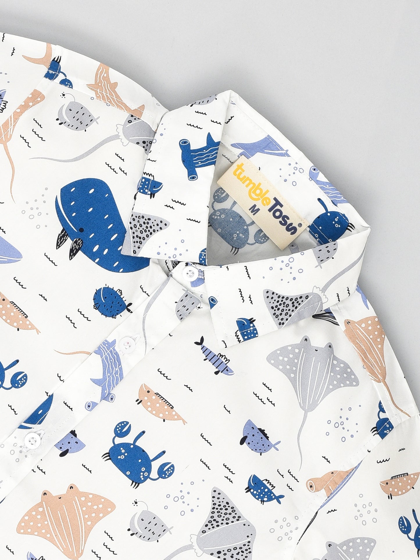 Aquatic Animals Printed Shirt