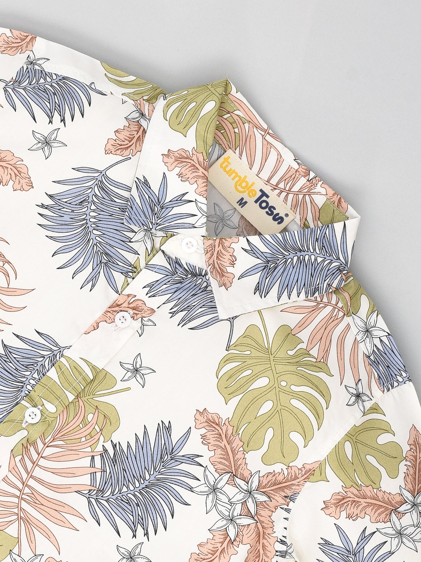Multi-colored printed half sleeve shirt