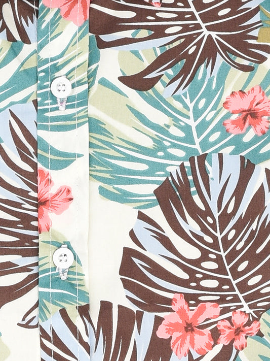 Multi-colored printed shirt