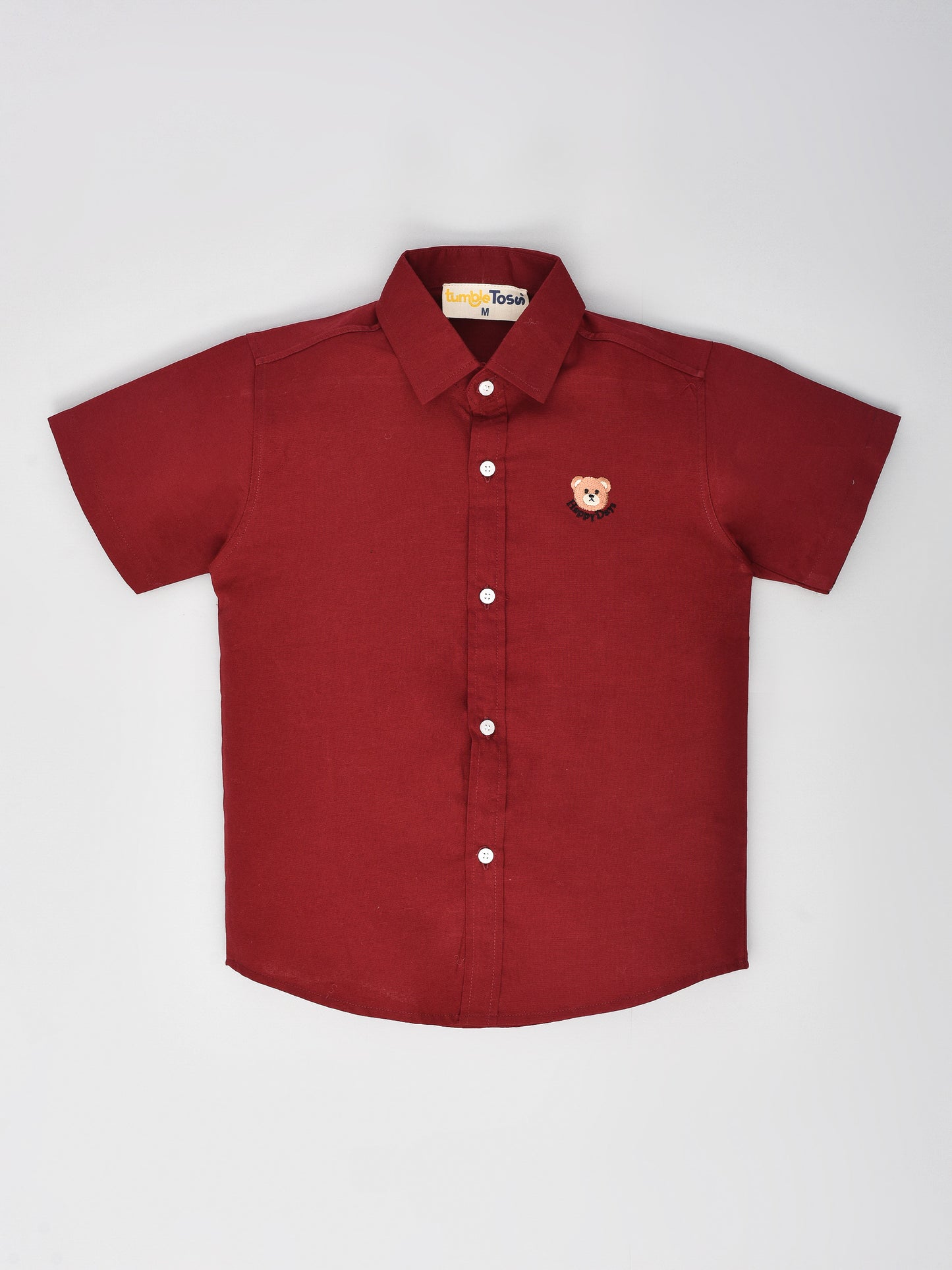 Maroon Half Sleeves Shirt