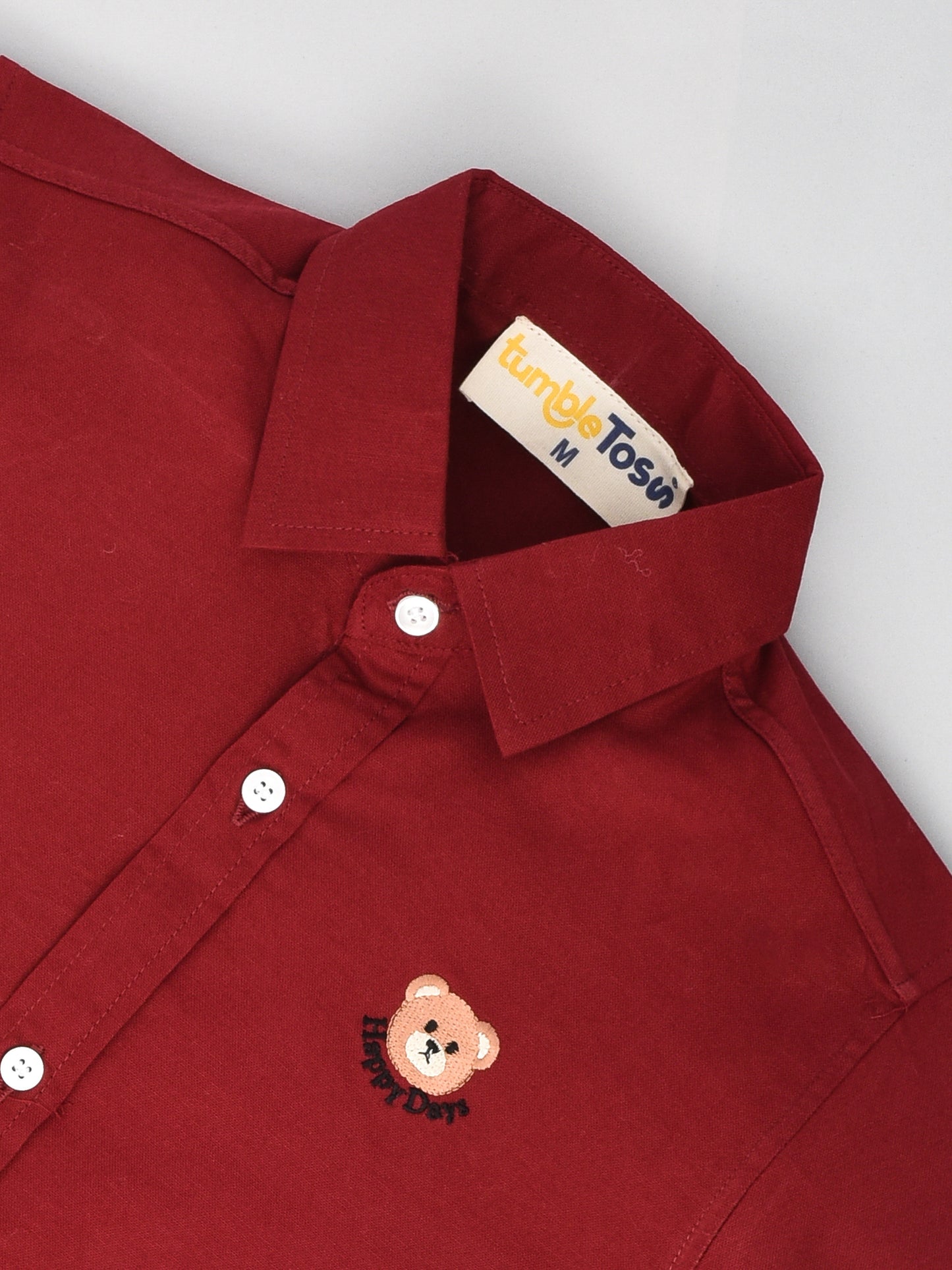 Maroon Half Sleeves Shirt
