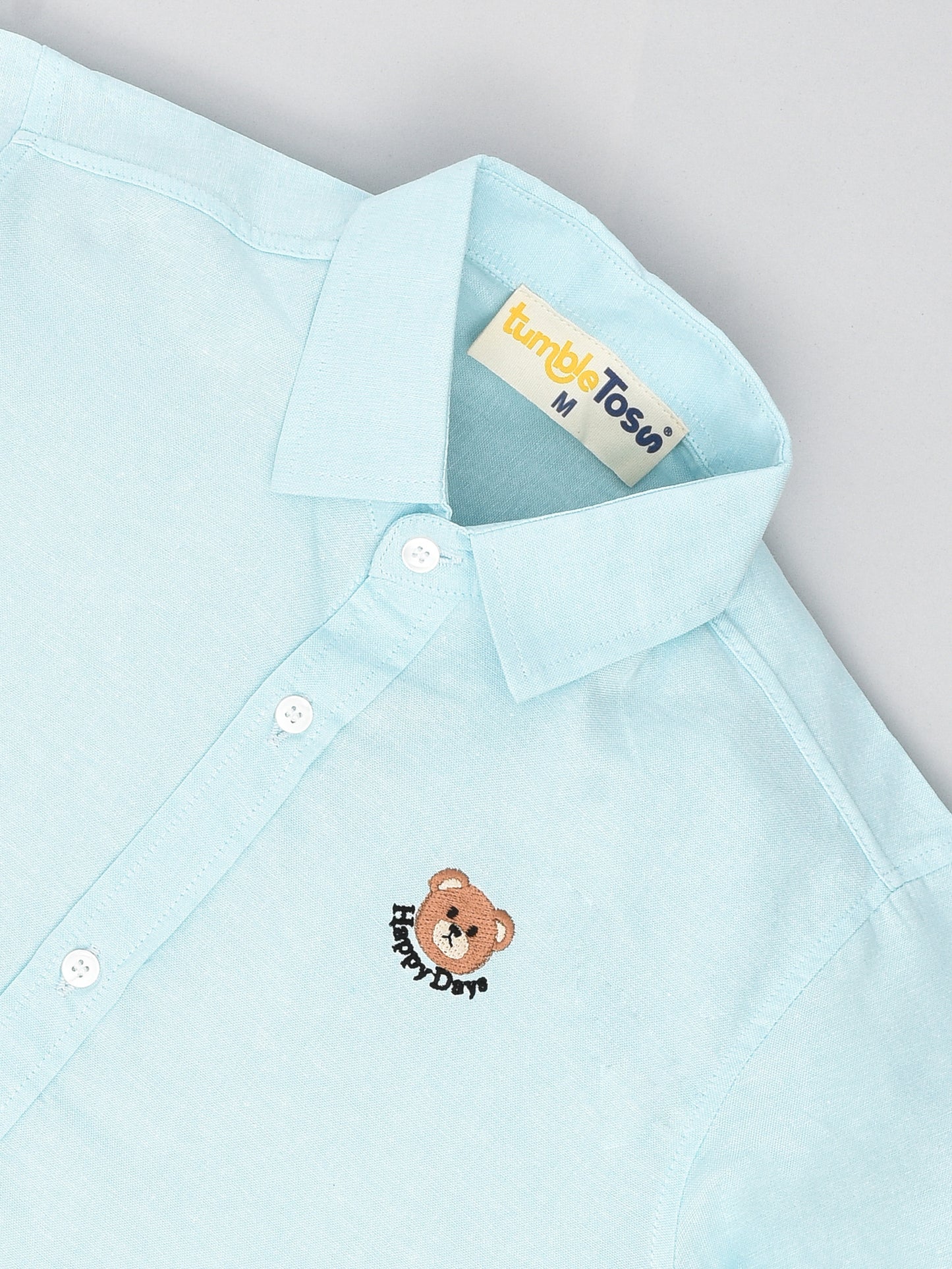 Blue Half Sleeves Shirt