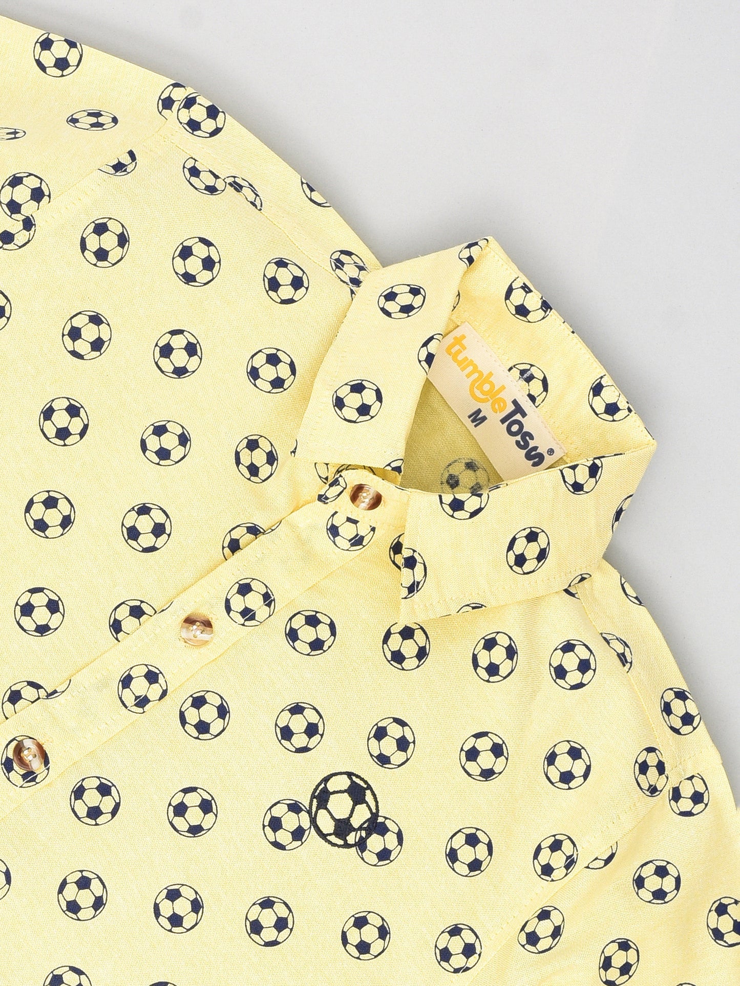 Football Printed Half Sleeves Shirt