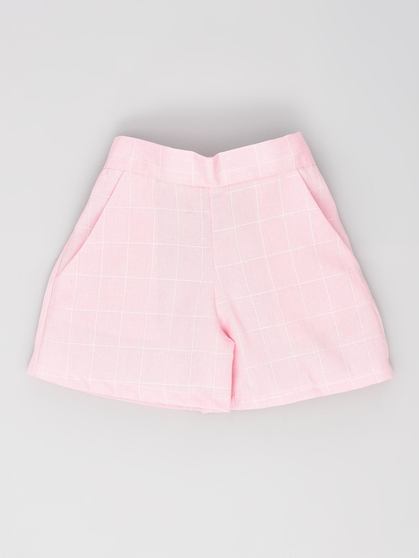 Pink Shorts Coord Set