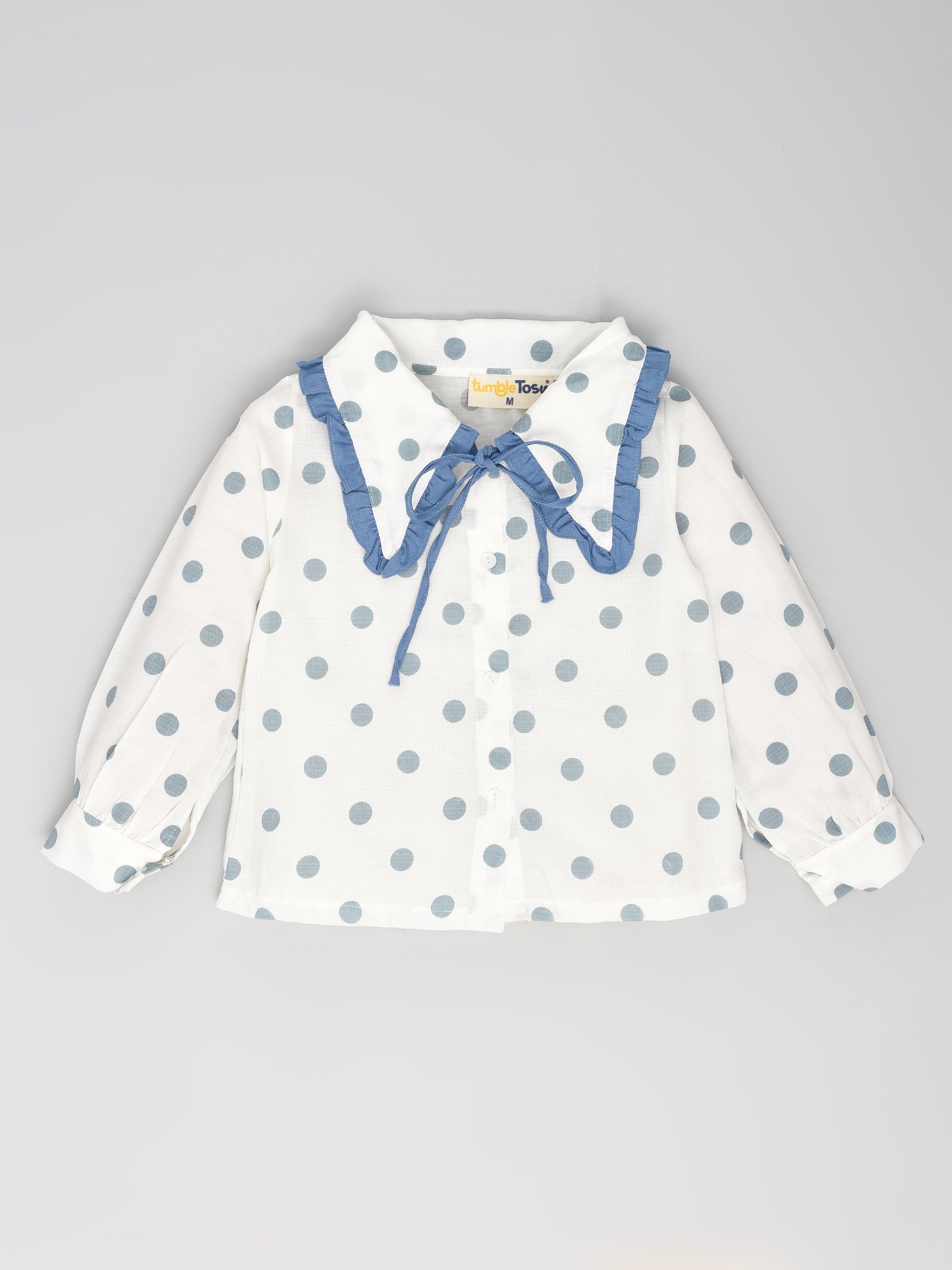 Blue Polka Dots Coord set