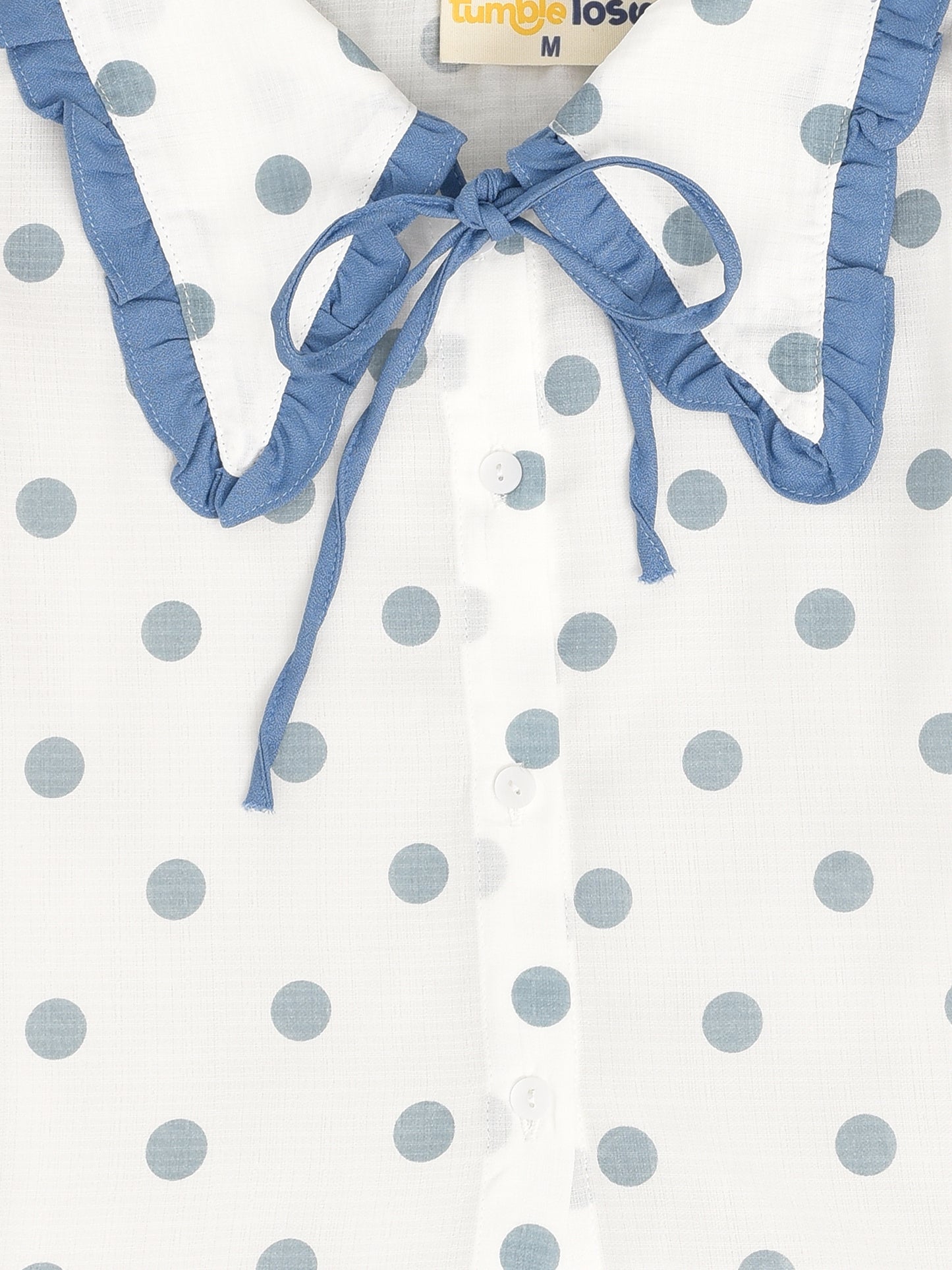 Blue Polka Dots Coord set
