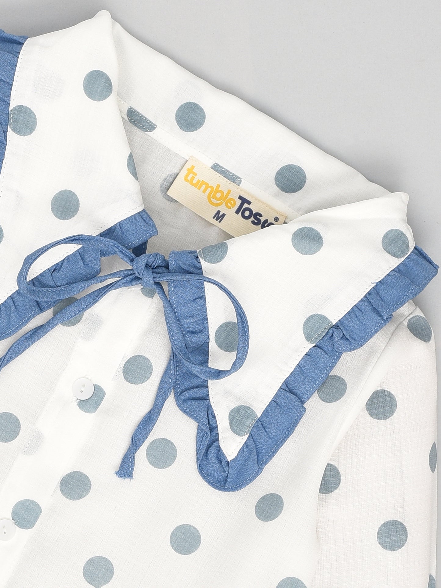 Blue Polka Dots Coord set