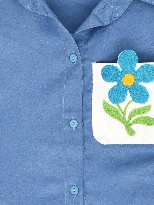 Blue Solid Coord Set