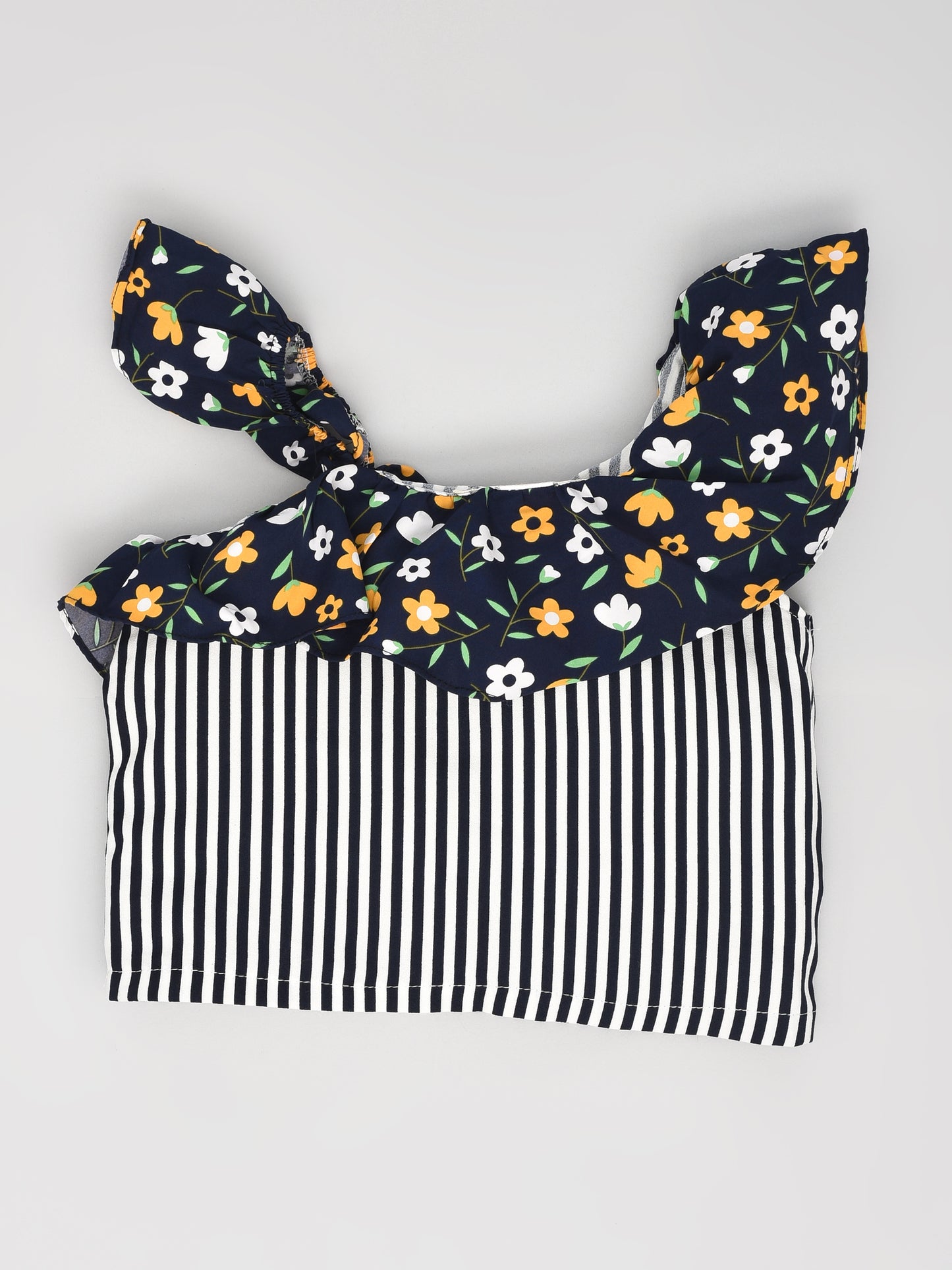 Black Striped Coord Set