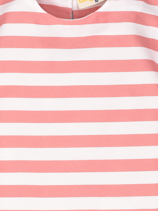 Pink Coord Set with bell sleeves