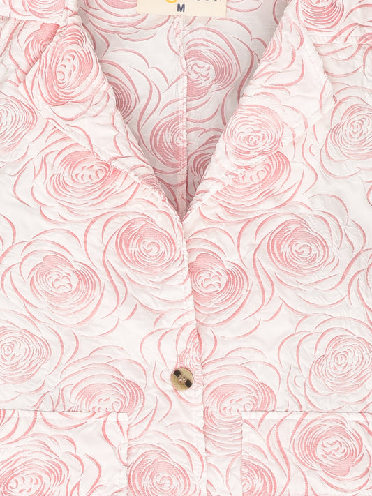 Pink Sleeveless Coord Set