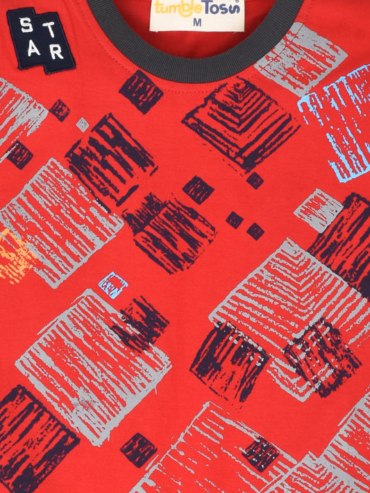 Sleeveless Cotton T-Shirt