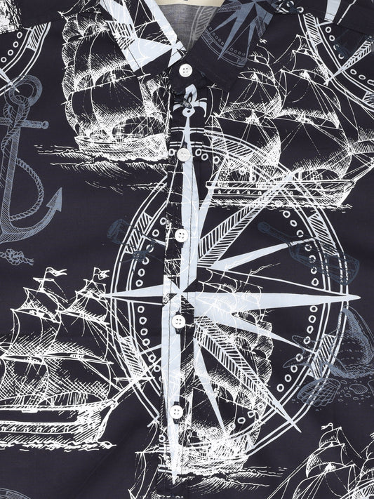 Half Sleeves Printed Shirt