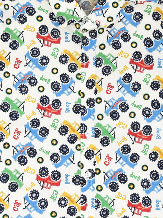 Half Sleeves Printed Shirt