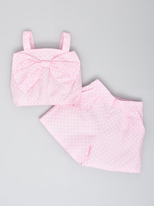 Polka Dot Coord set with Shorts