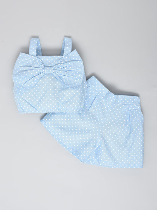 Polka Dot Coord set with Shorts