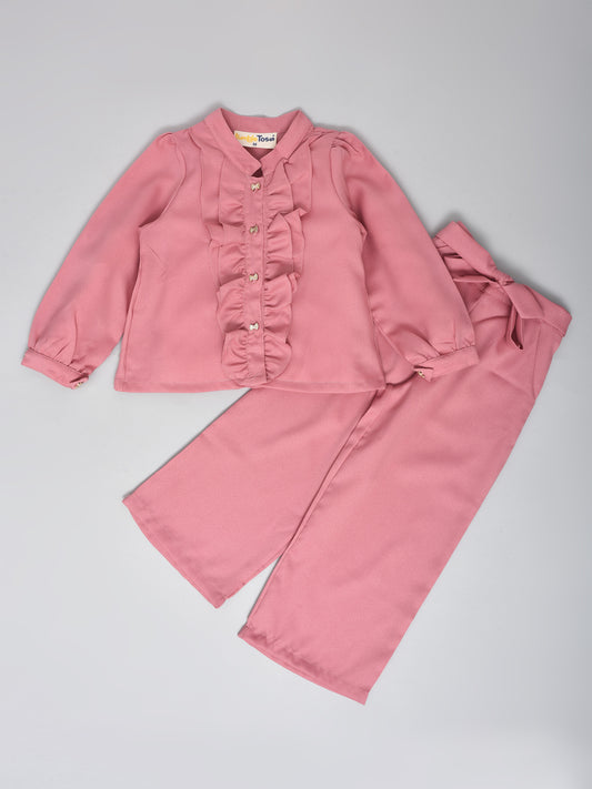 Pink Coord Set with Pants