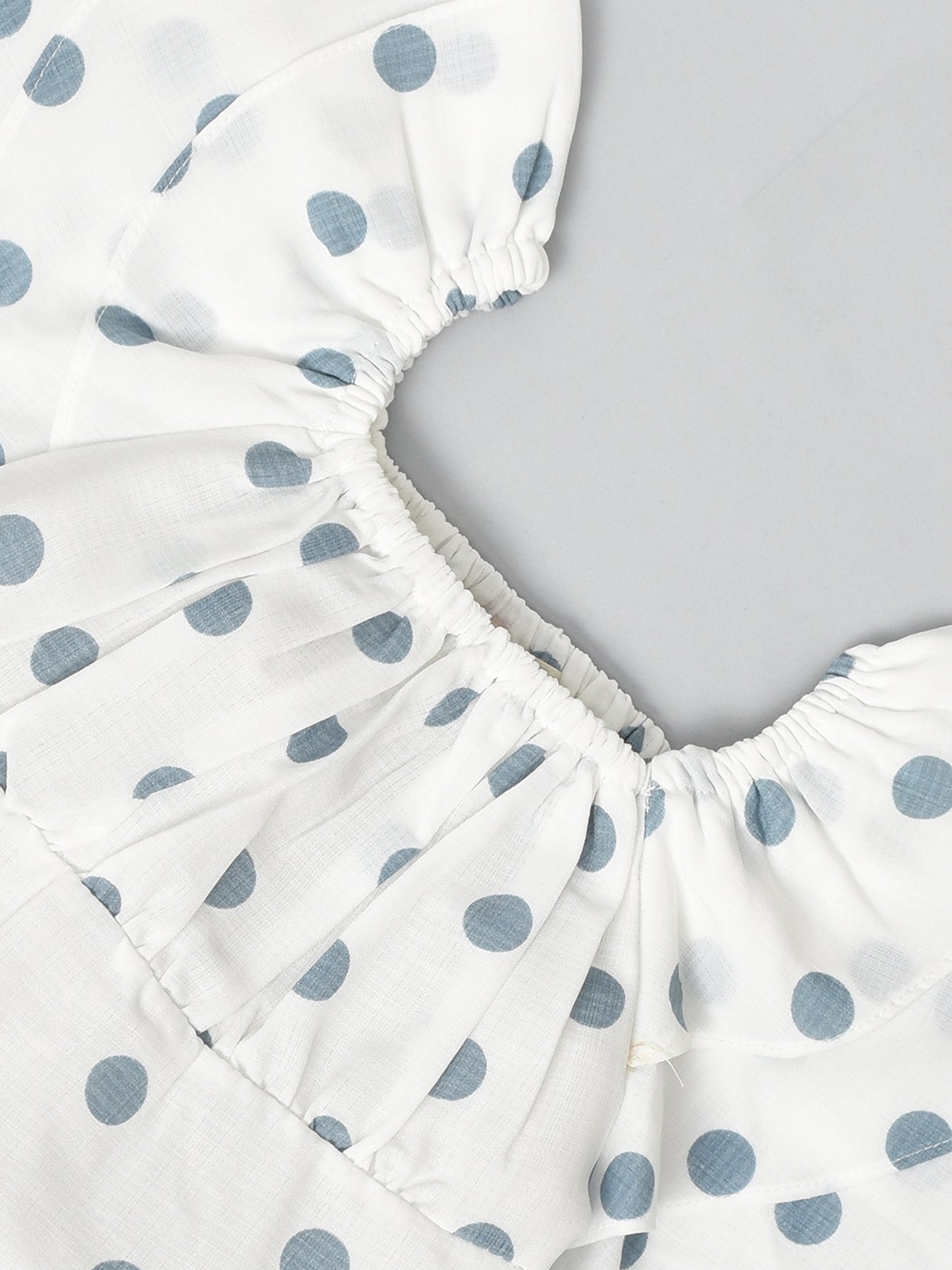 Blue Polka Dots Coord Set