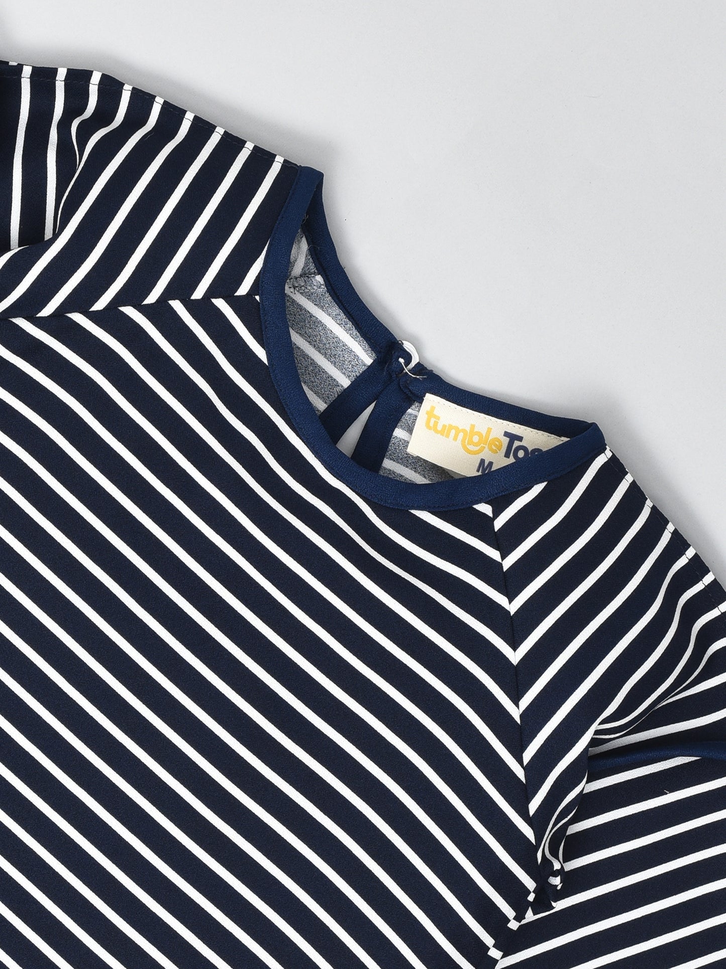 Navy Blue Coord Set with Shorts