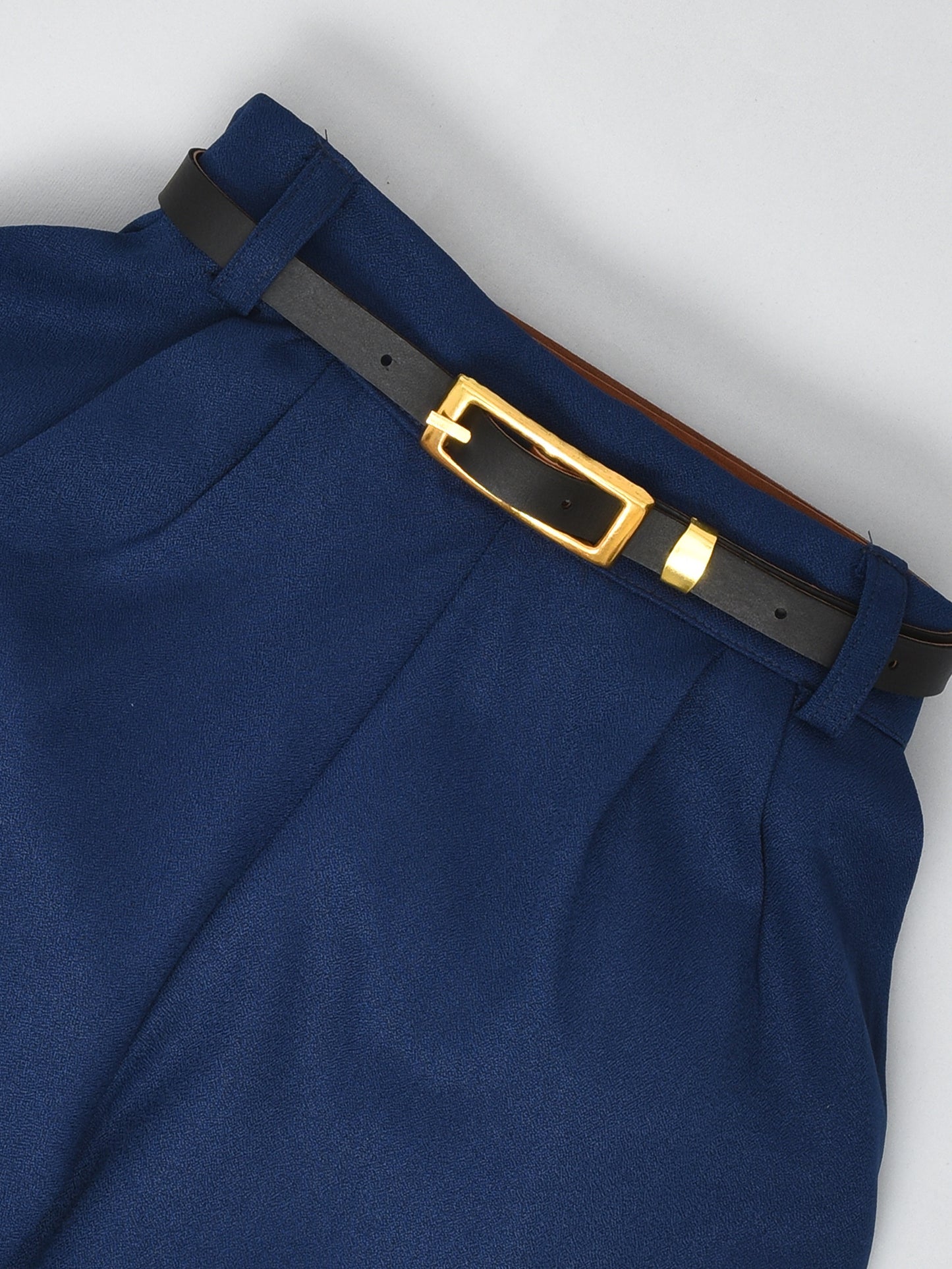 Navy Blue Coord Set with Shorts