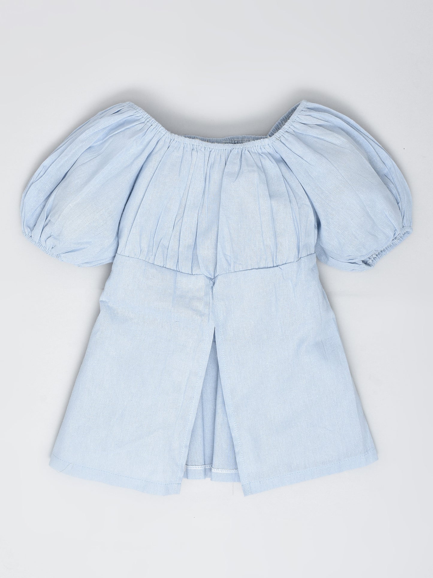 Blue Coord Set with Shorts
