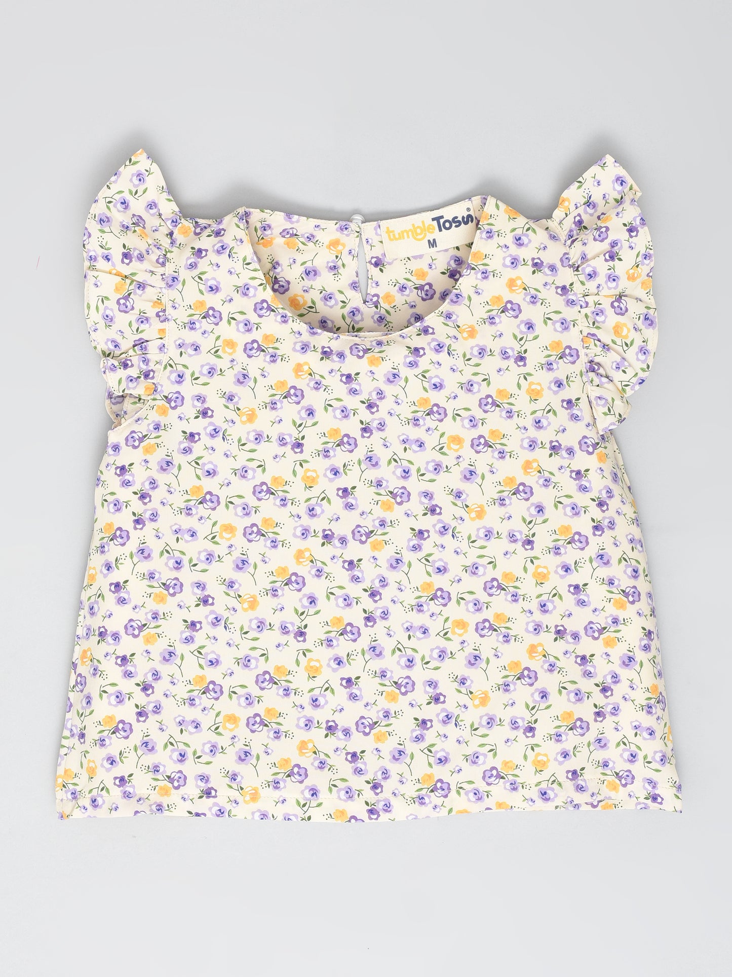 Floral White Coord Set