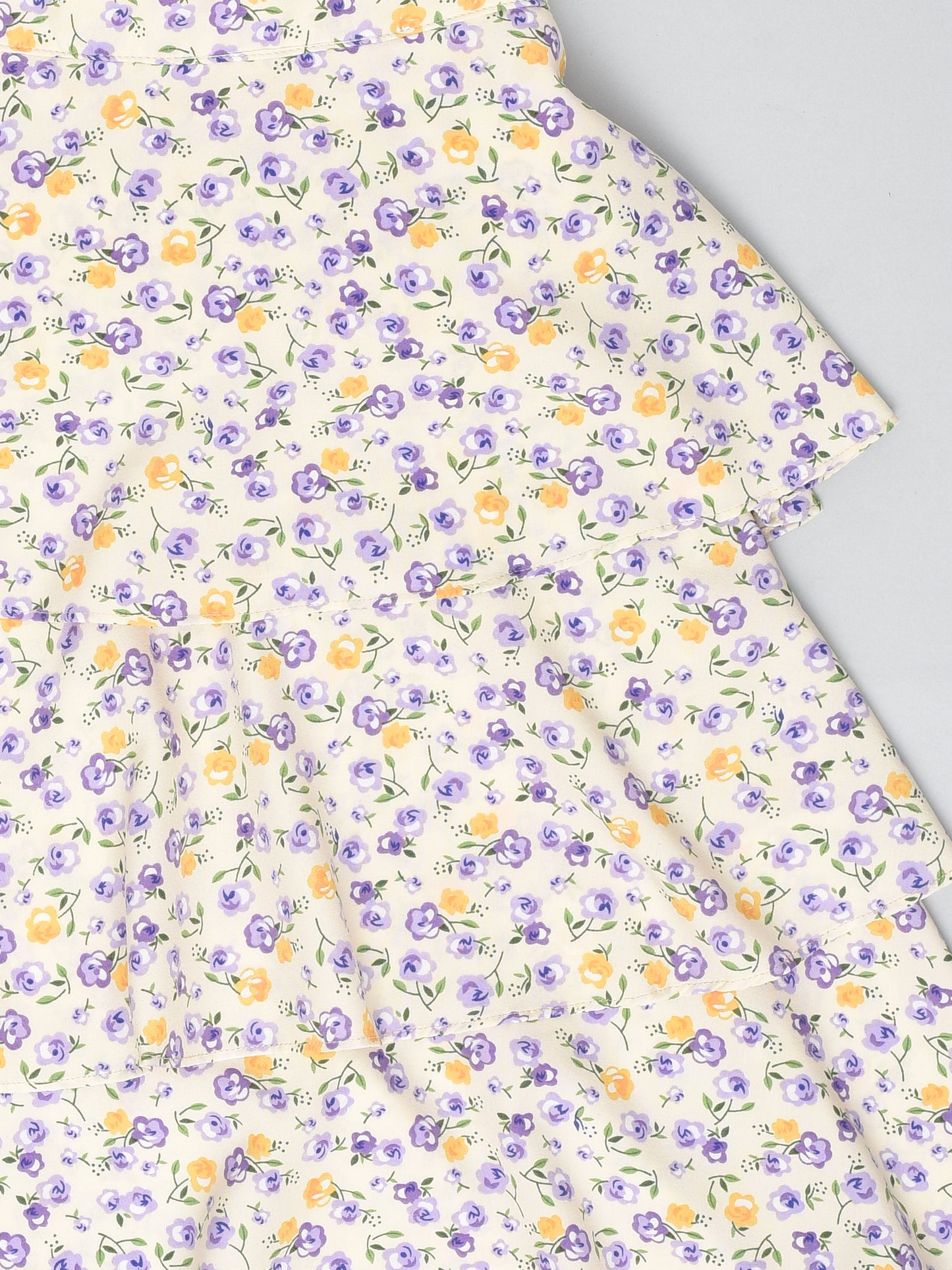 Floral White Coord Set