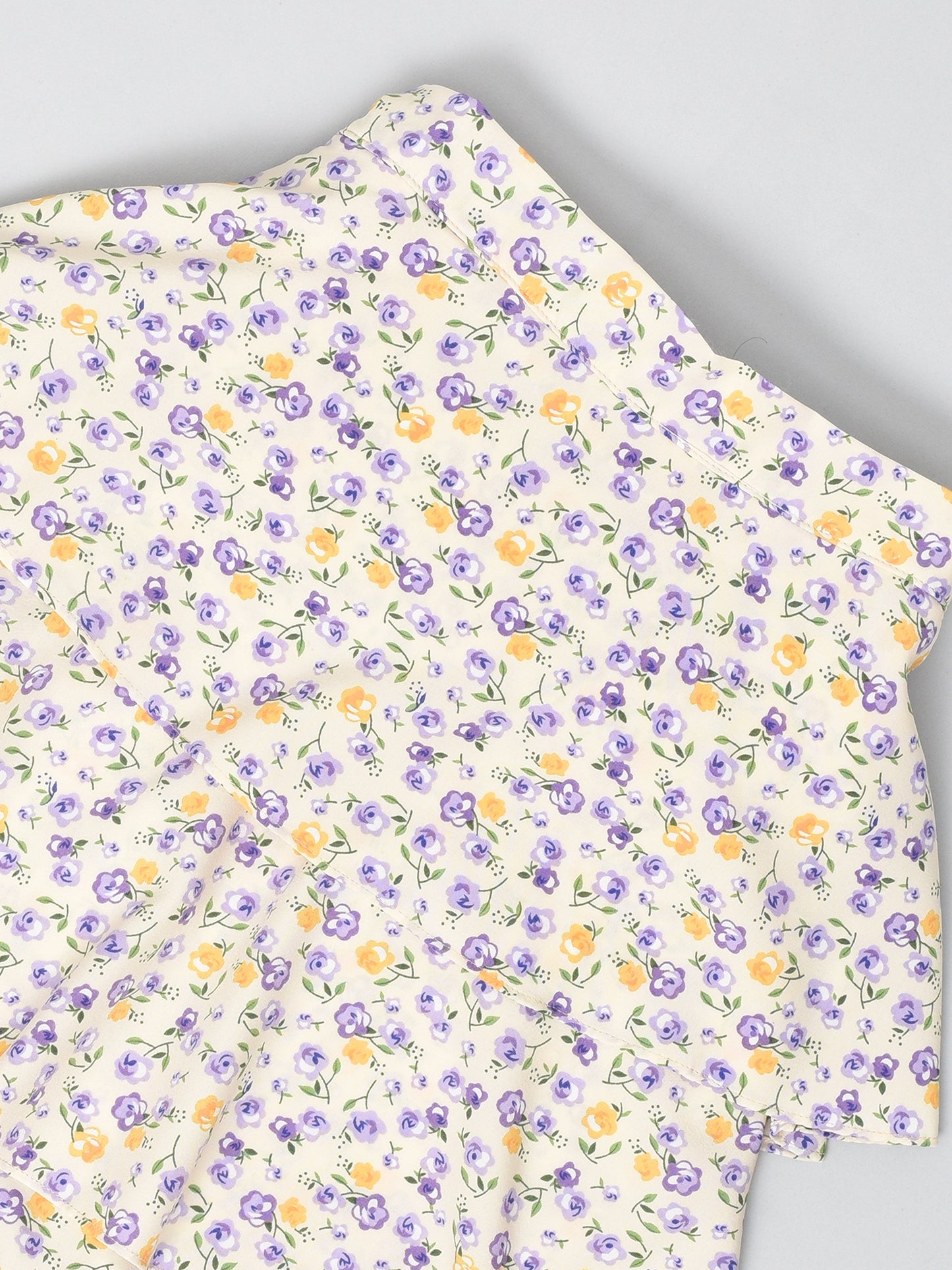 Floral White Coord Set
