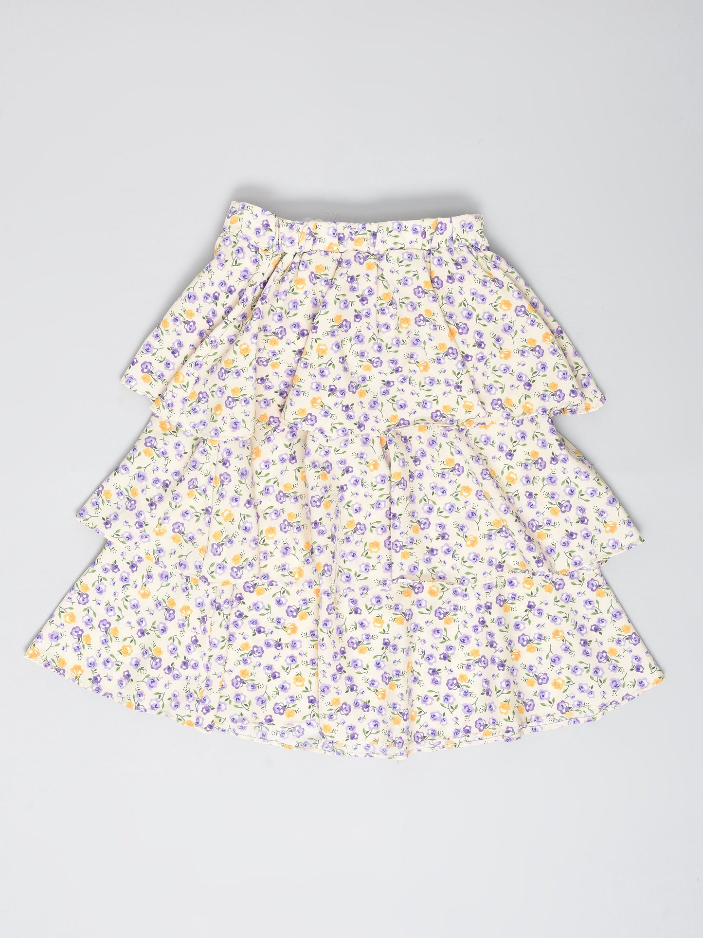 Floral White Coord Set