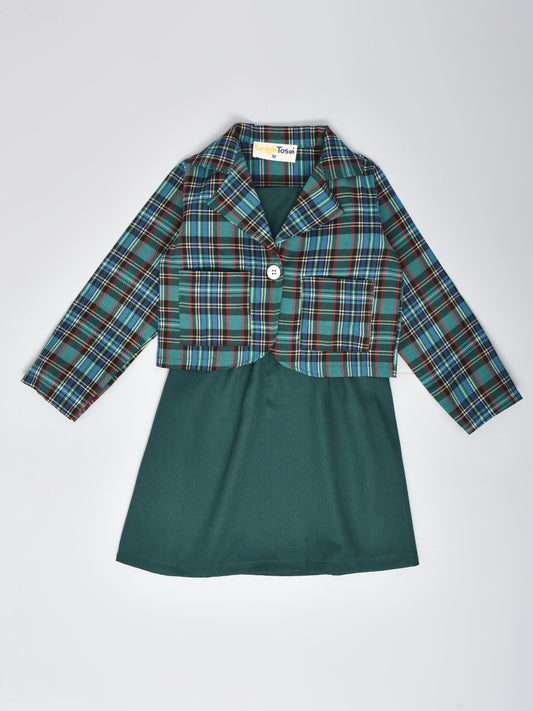 Green Dress with a Jacket!