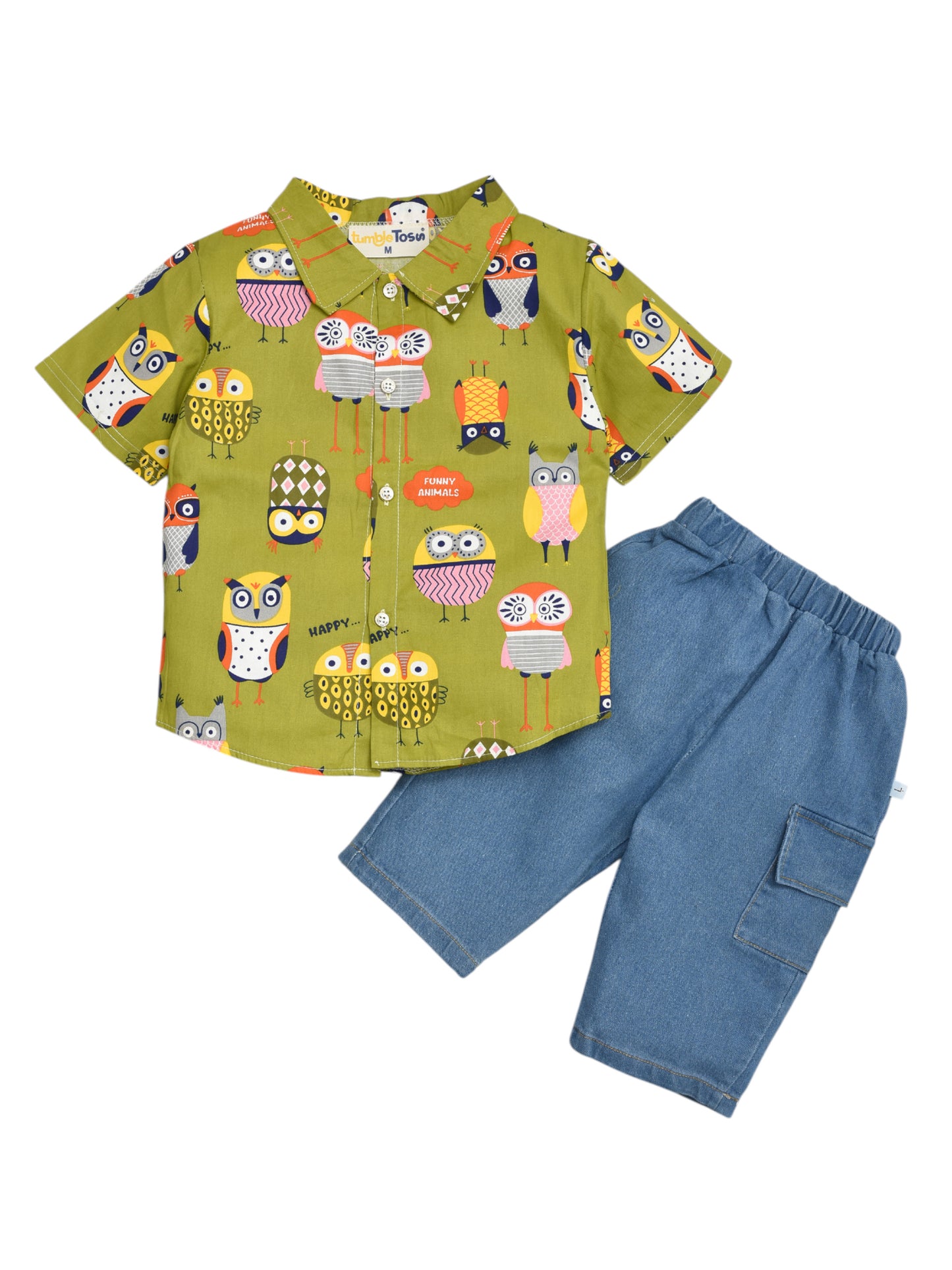 Cotton Coord Set with Jeans