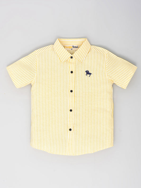 Striped Yellow Shirt