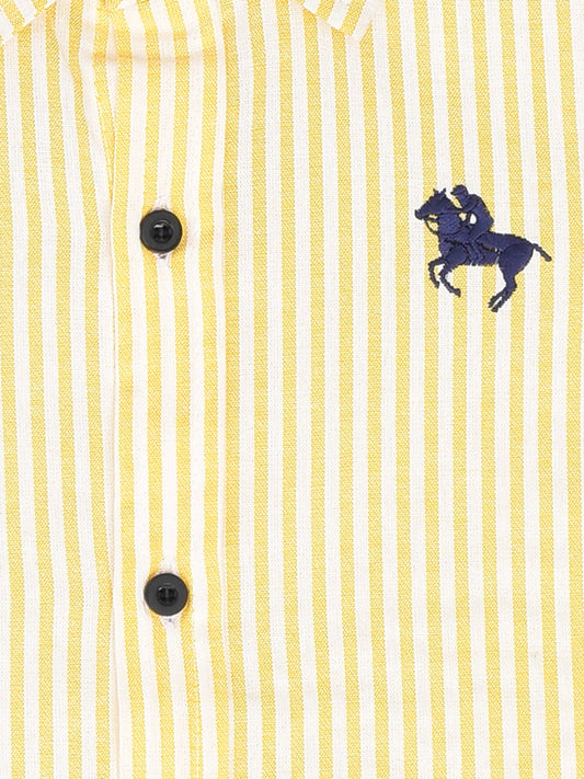 Striped Yellow Shirt