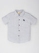 Short Sleeves Grey Shirt