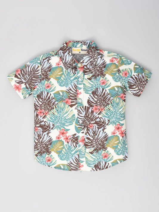 Multi-colored printed shirt