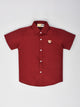 Maroon Half Sleeves Shirt