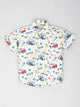 White beach accessories printed shirt