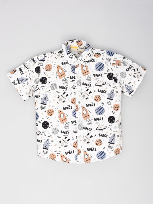 Space Themed Printed shirt