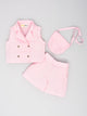 Pink Shorts Coord Set