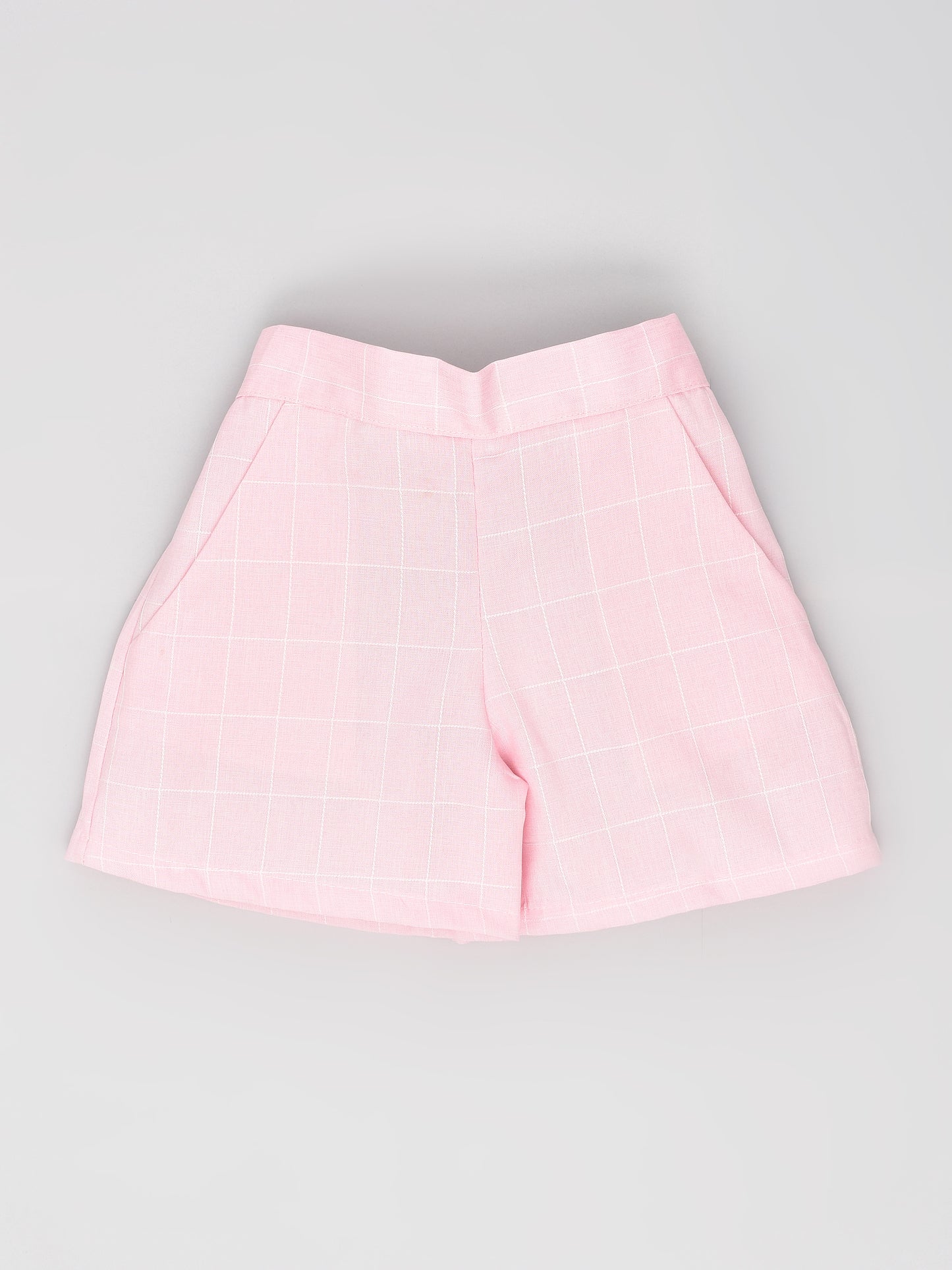 Pink Shorts Coord Set