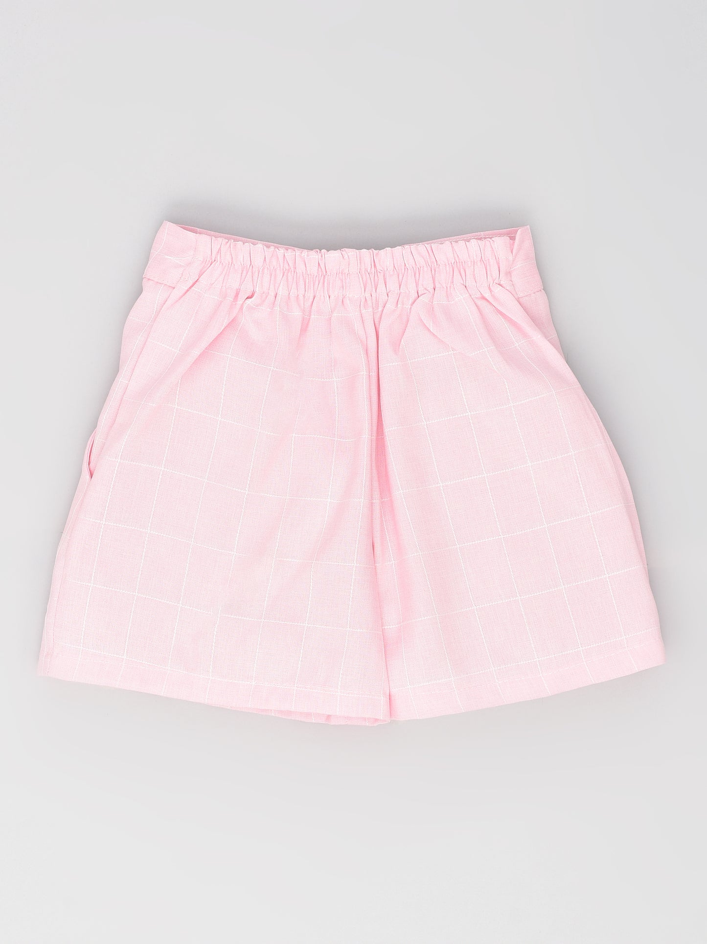 Pink Shorts Coord Set