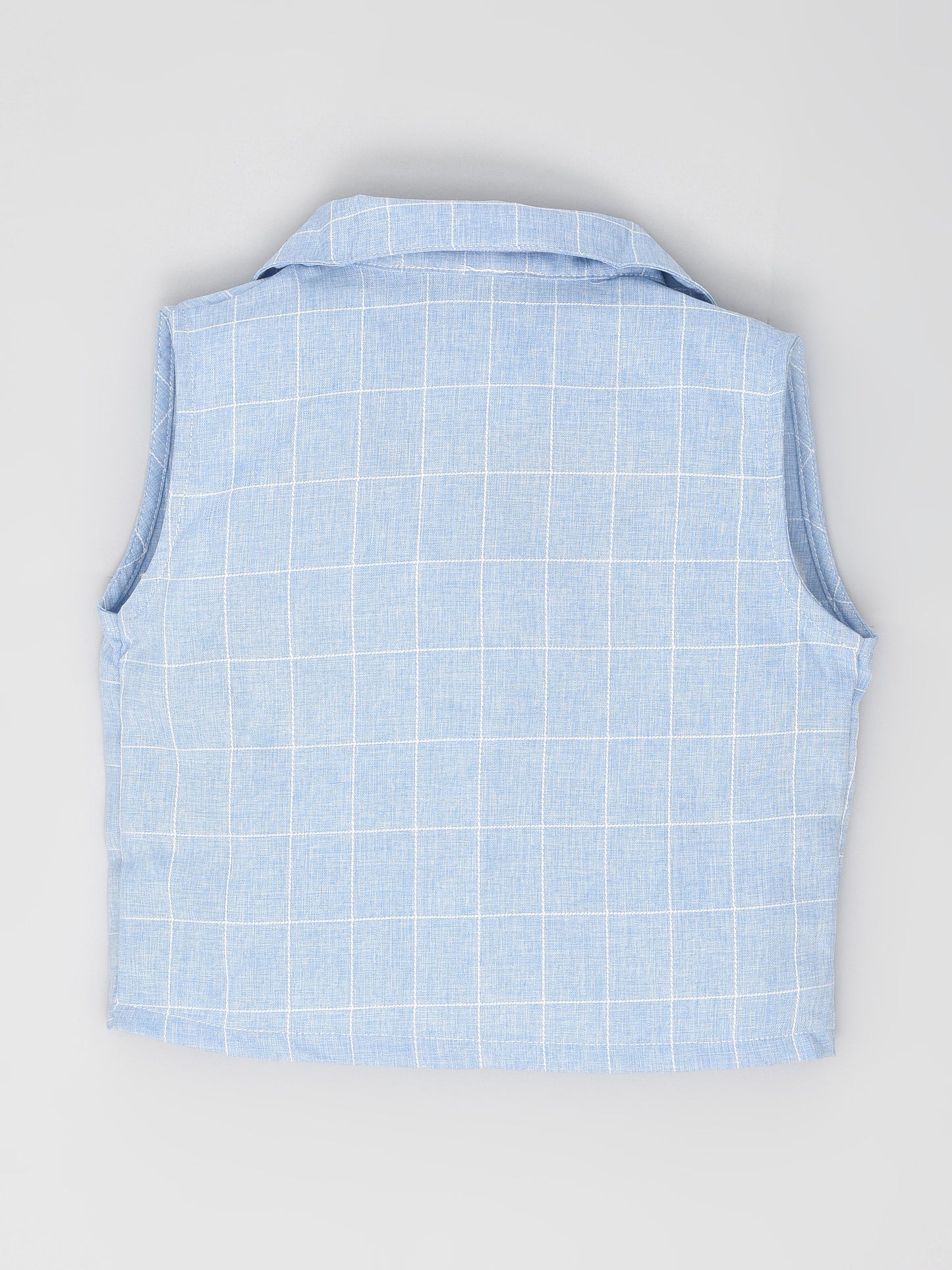 Blue Shorts Coord Set