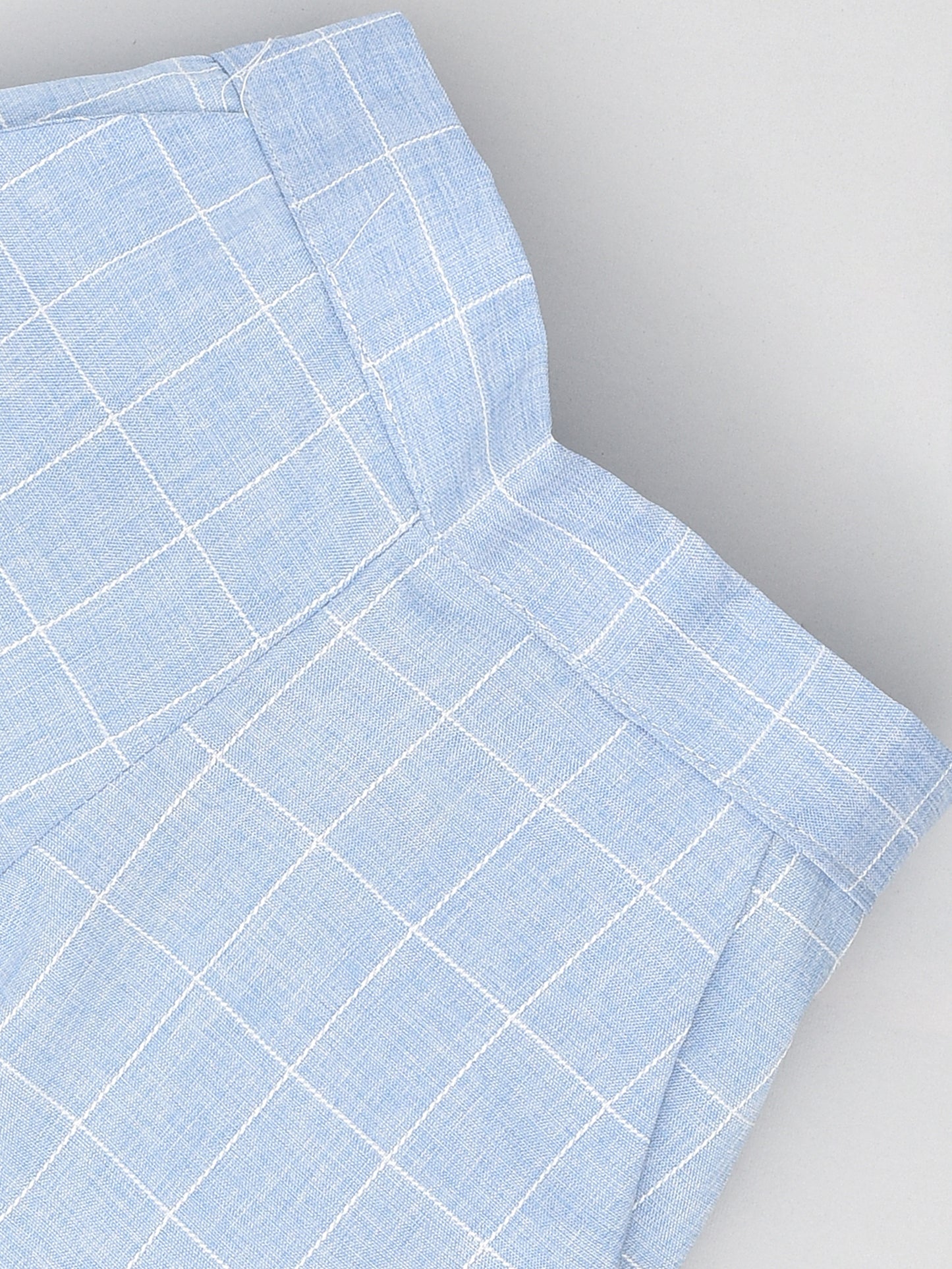 Blue Shorts Coord Set