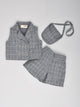 Grey Shorts Coord set