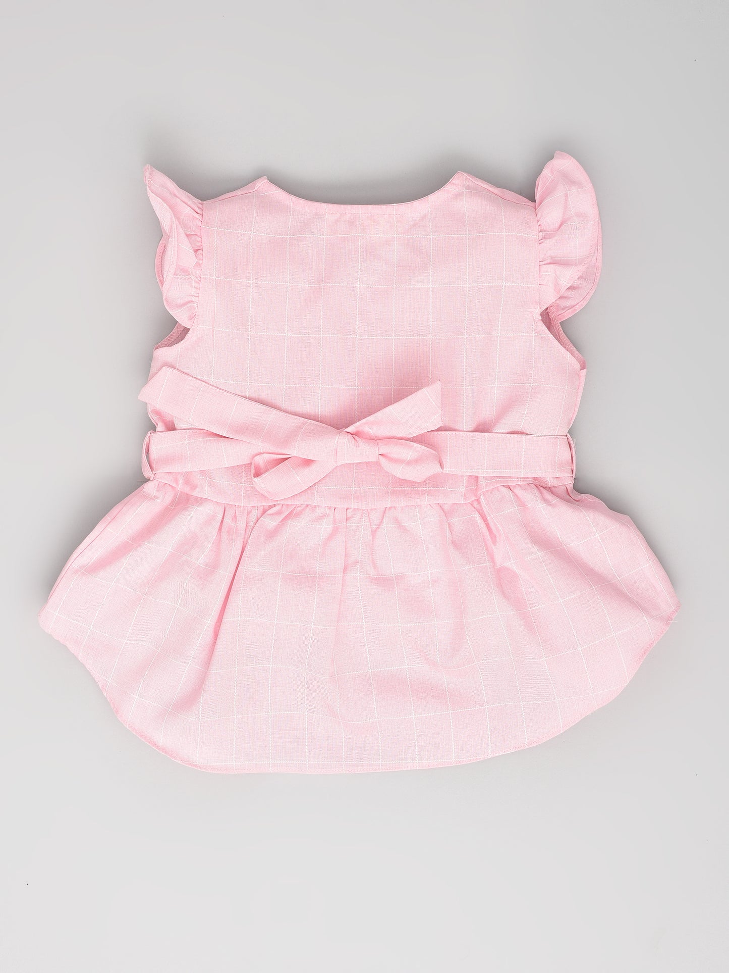 Pink Sleeveless Coord Set