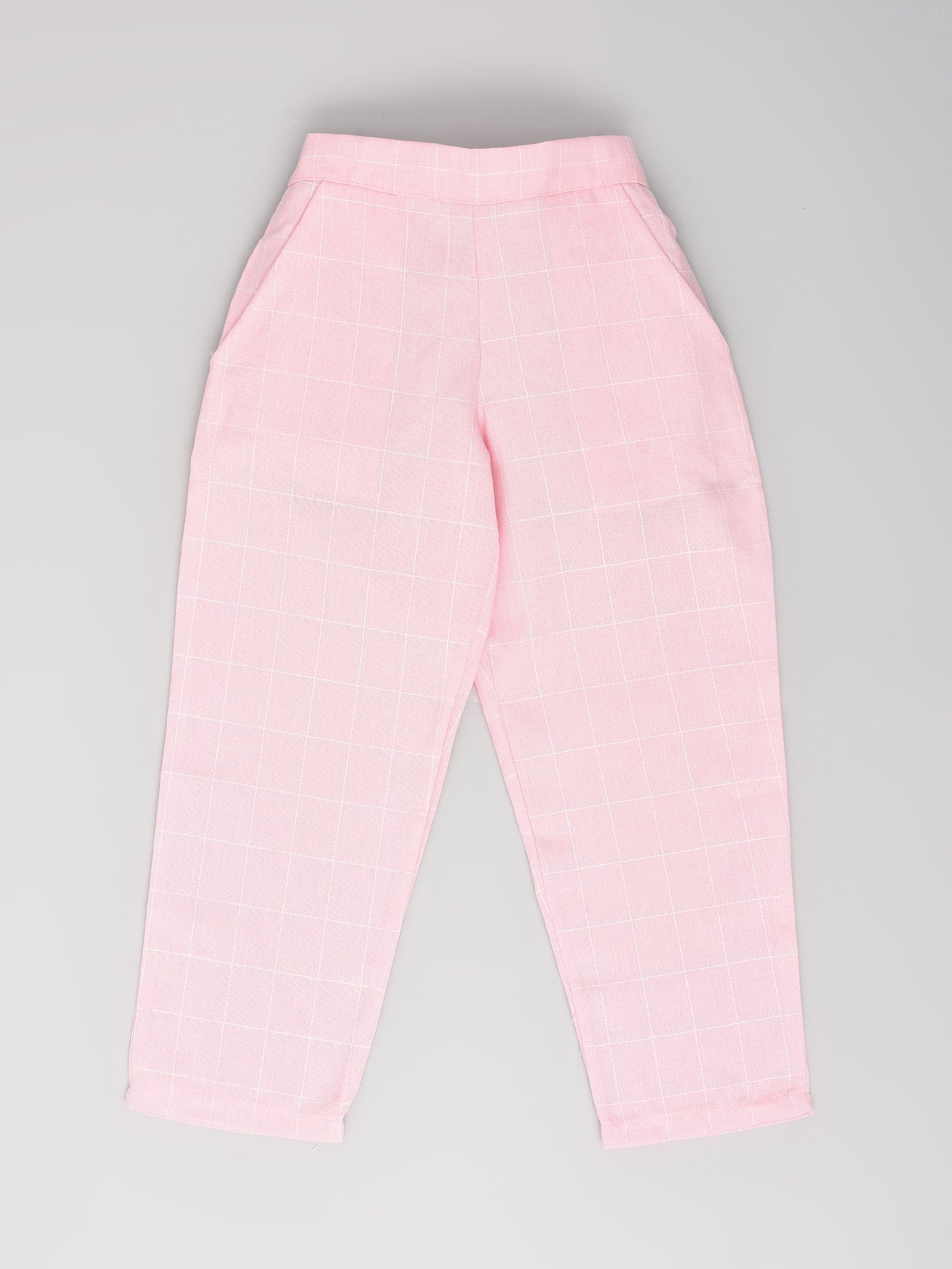 Pink Sleeveless Coord Set