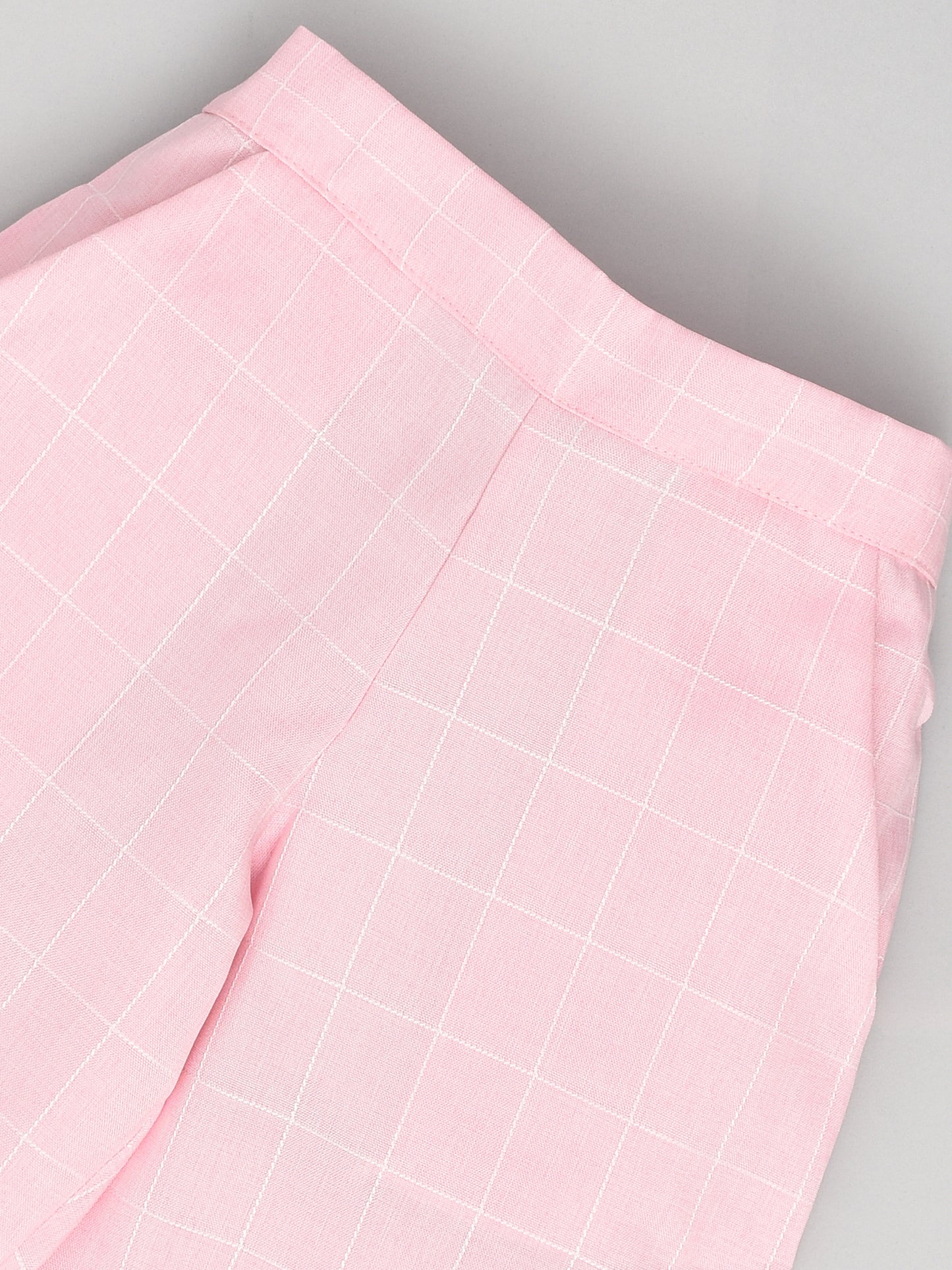 Pink Sleeveless Coord Set