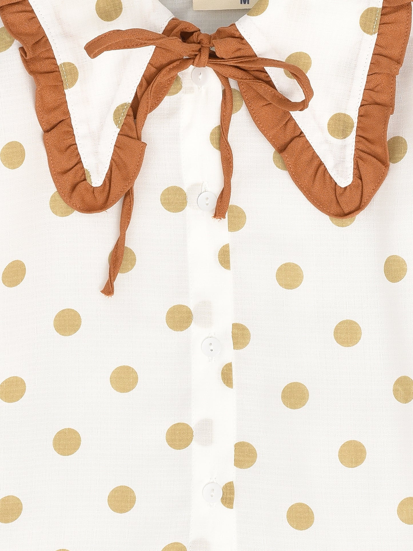 Polka Dots Coord set Brown
