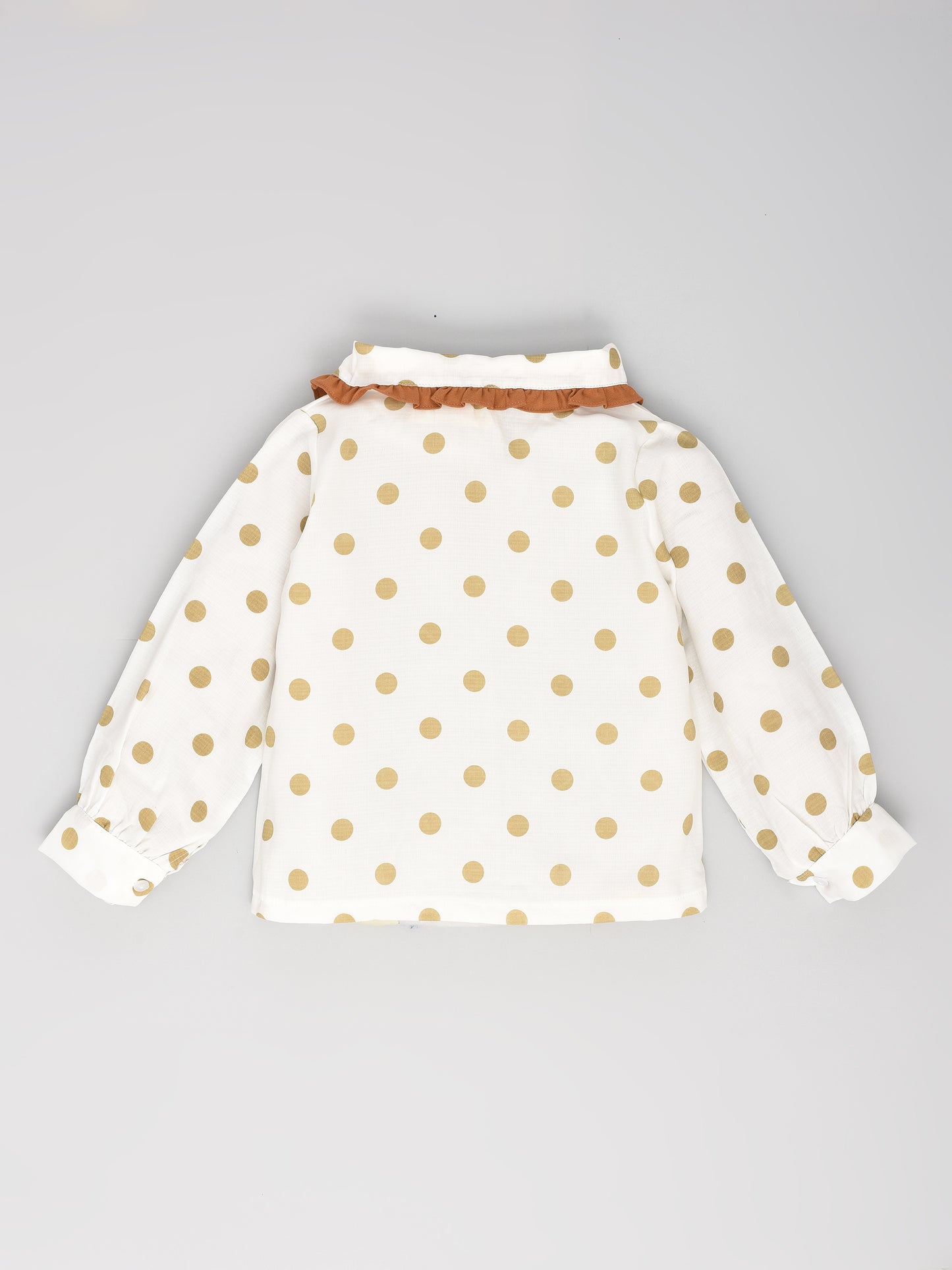 Polka Dots Coord set Brown